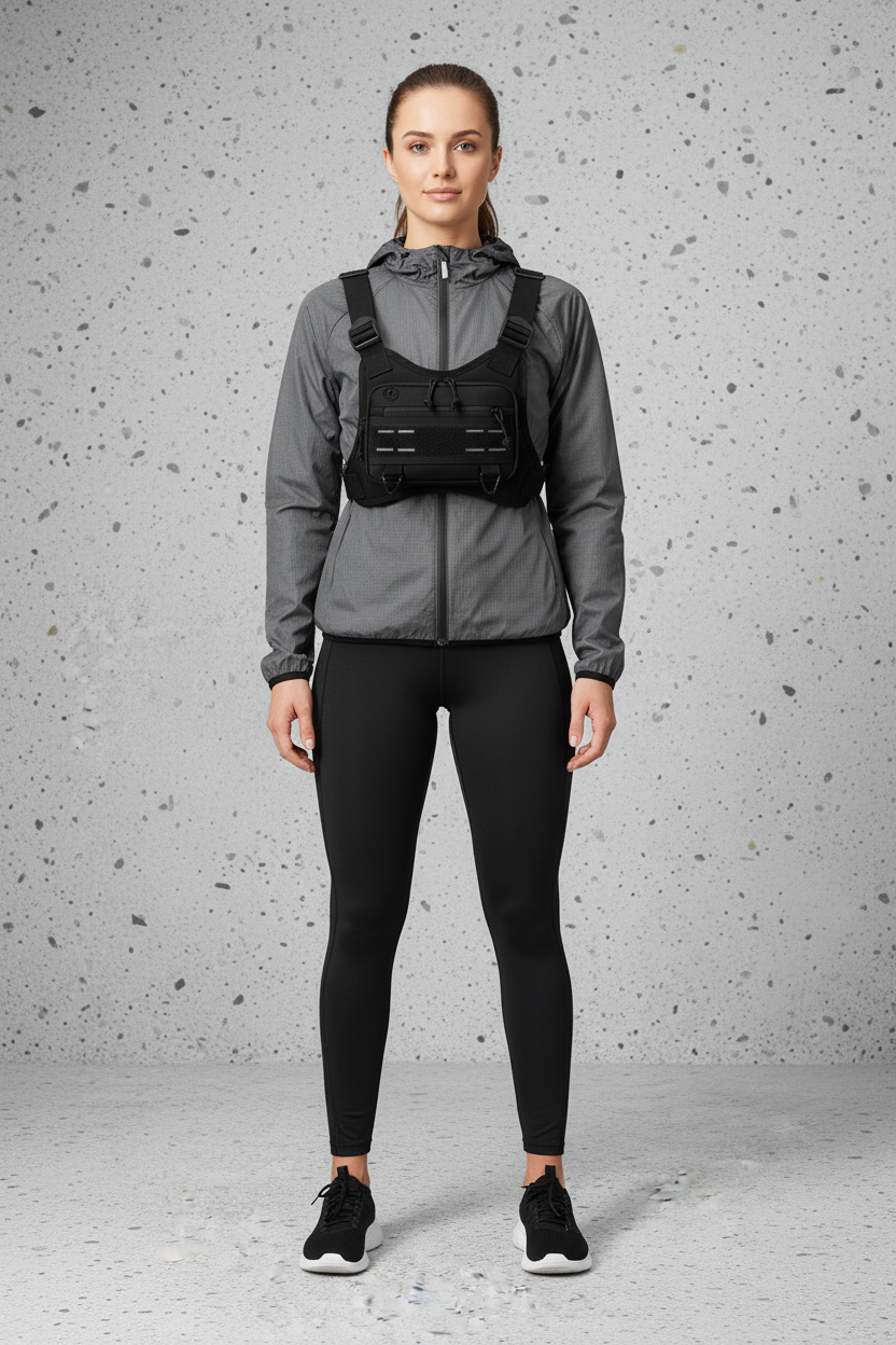 Tactical Chest Bag — Hands-Free Carry Vest