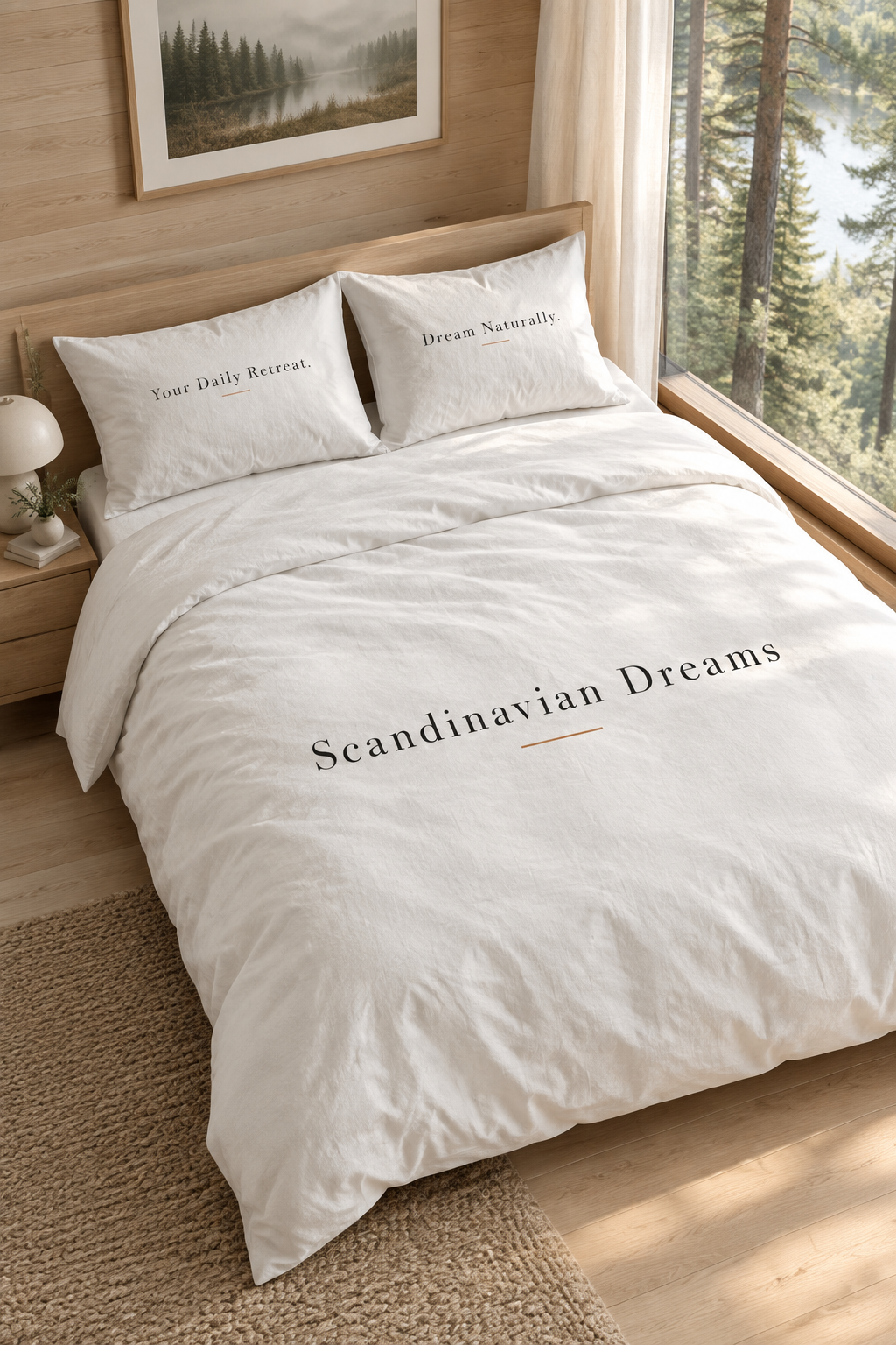 Face of Norway Scandinavian Dreams Cotton Bed Set – Duvet Cover & Shams