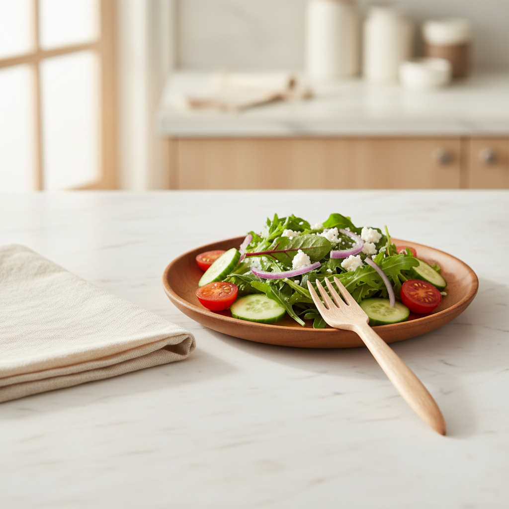 Neem Wood Fork | Handcrafted Antibacterial Eco Cutlery