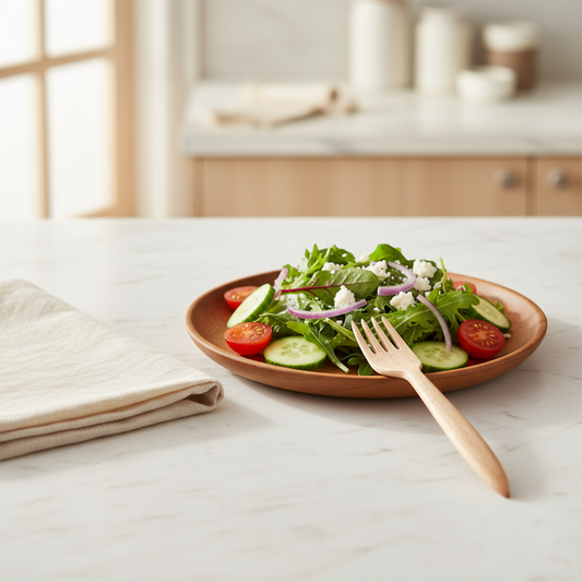 Neem Wood Fork | Handcrafted Antibacterial Eco Cutlery