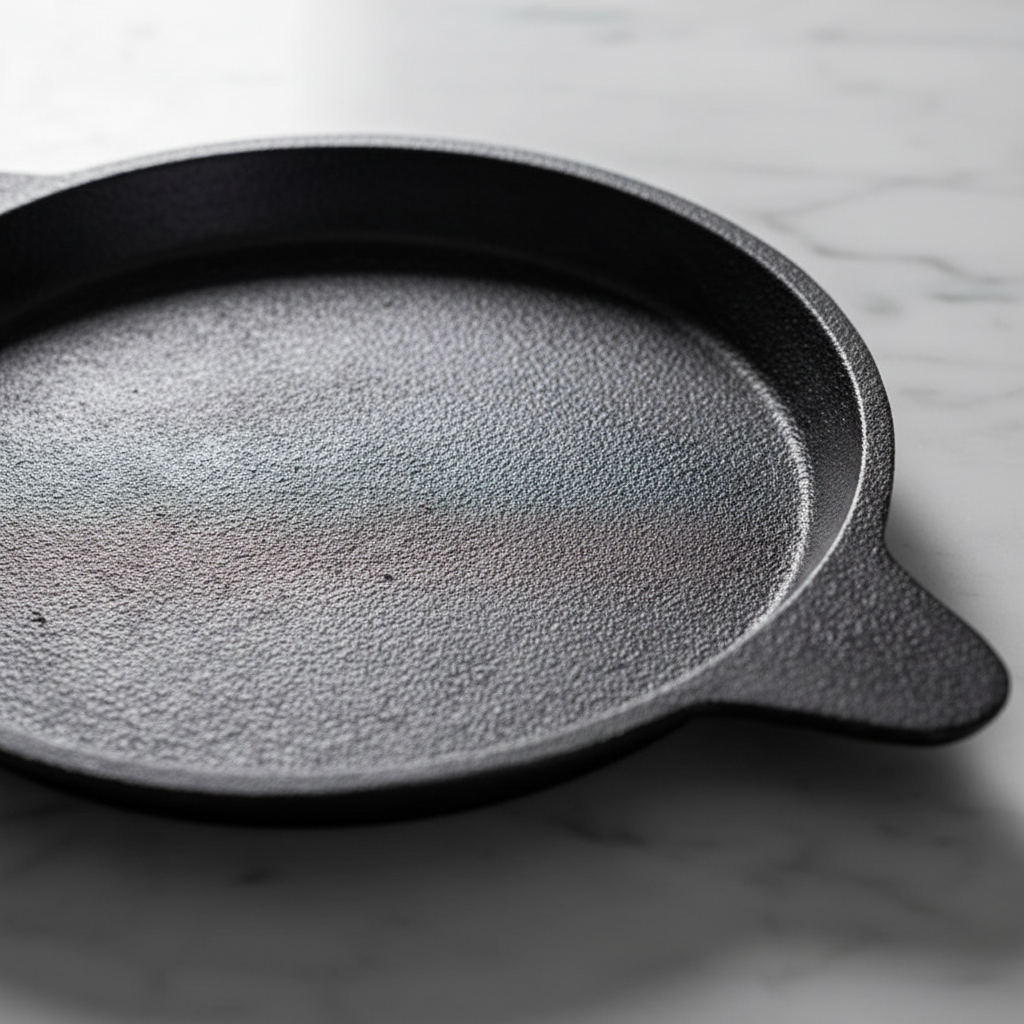 Cast Iron Fry Pan — Omelette & Raised Edge Pan