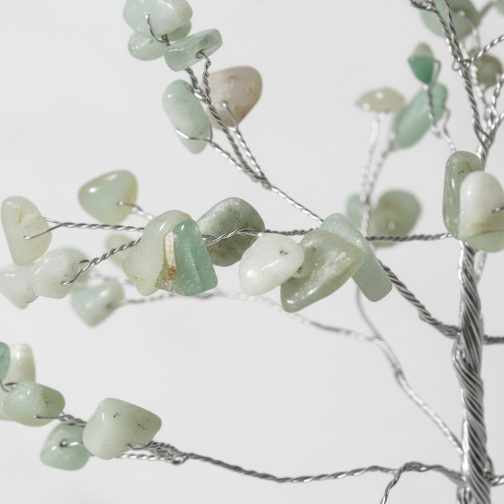 Green Aventurine Crystal Tree — Prosperity & Growth
