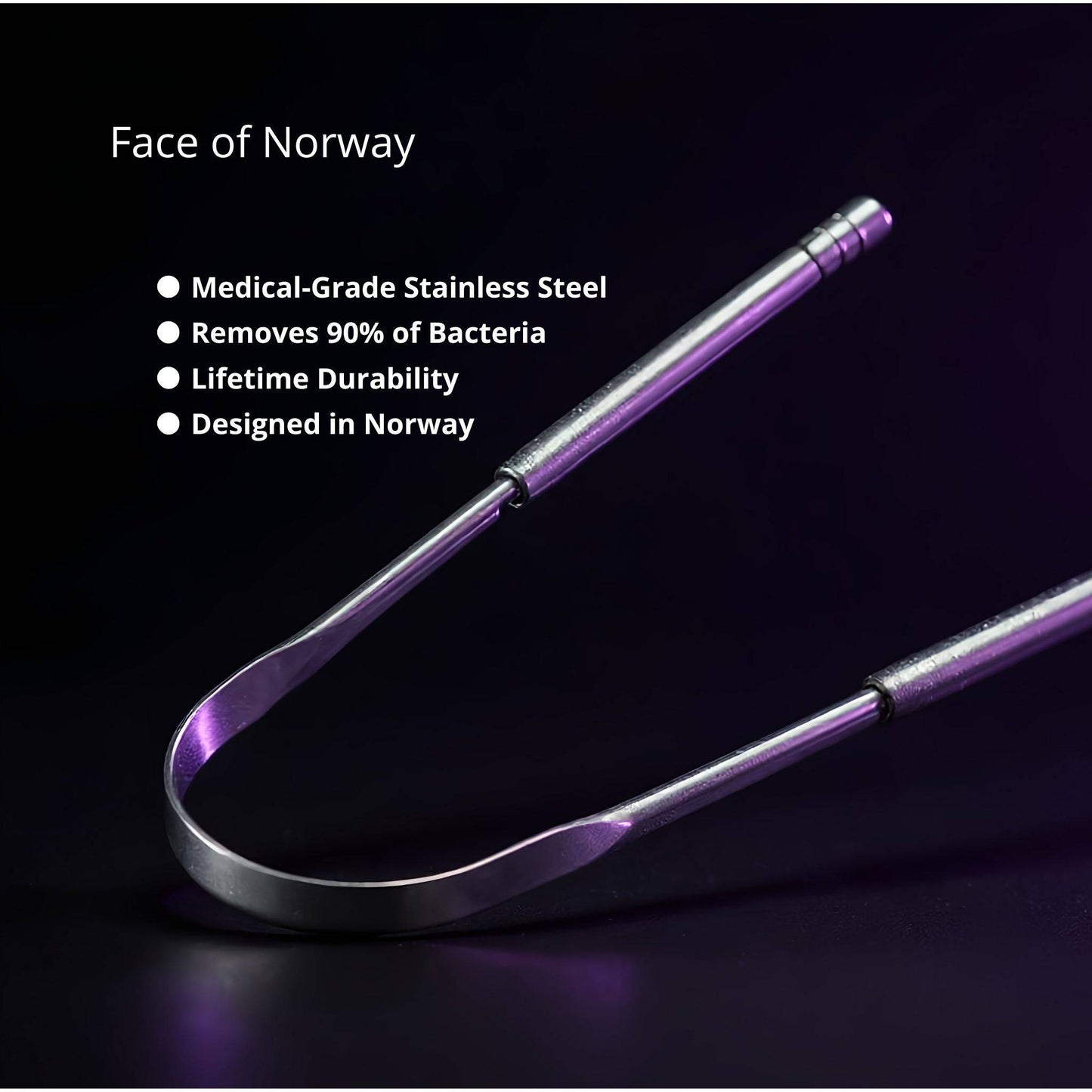 Tungeskraper – Medisinsk Rustfritt Stål