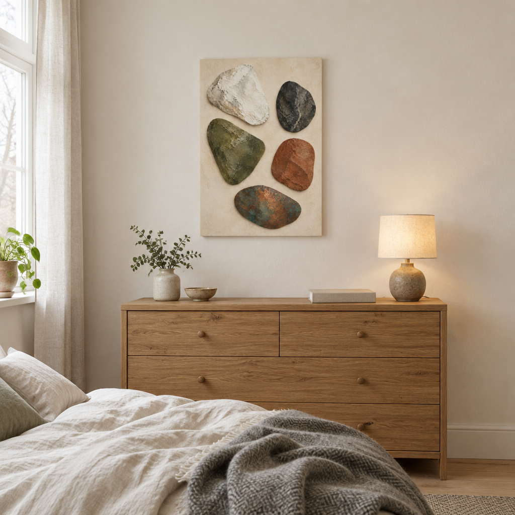 Hearthstone | Nordic Abstract Canvas Art