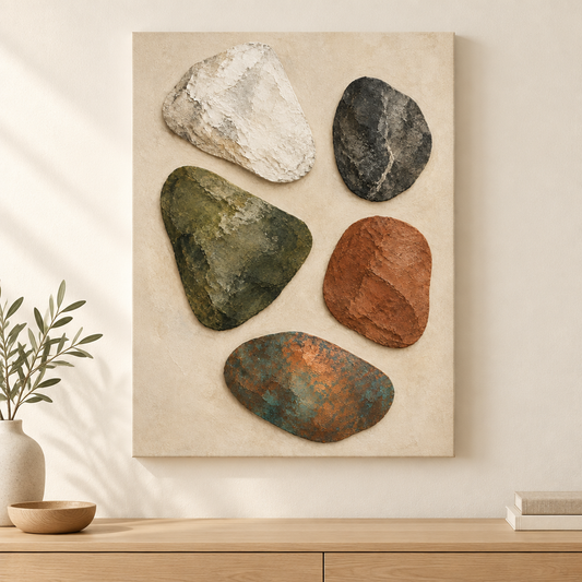 Hearthstone | Nordic Abstract Canvas Art