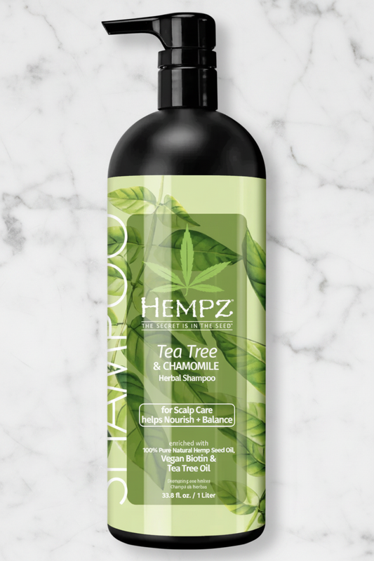 Hempz Tea Tree & Chamomile Herbal Shampoo — 1000 ml