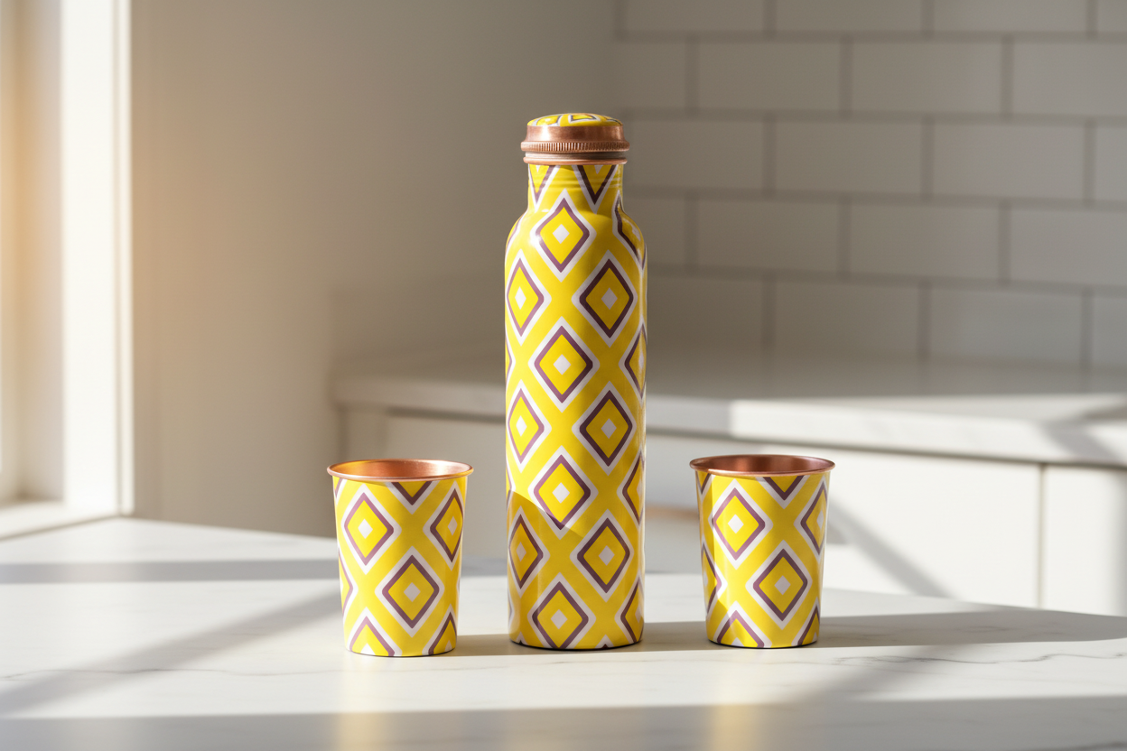 Neon Design Copper Set - Scandi kitchen lifestyle