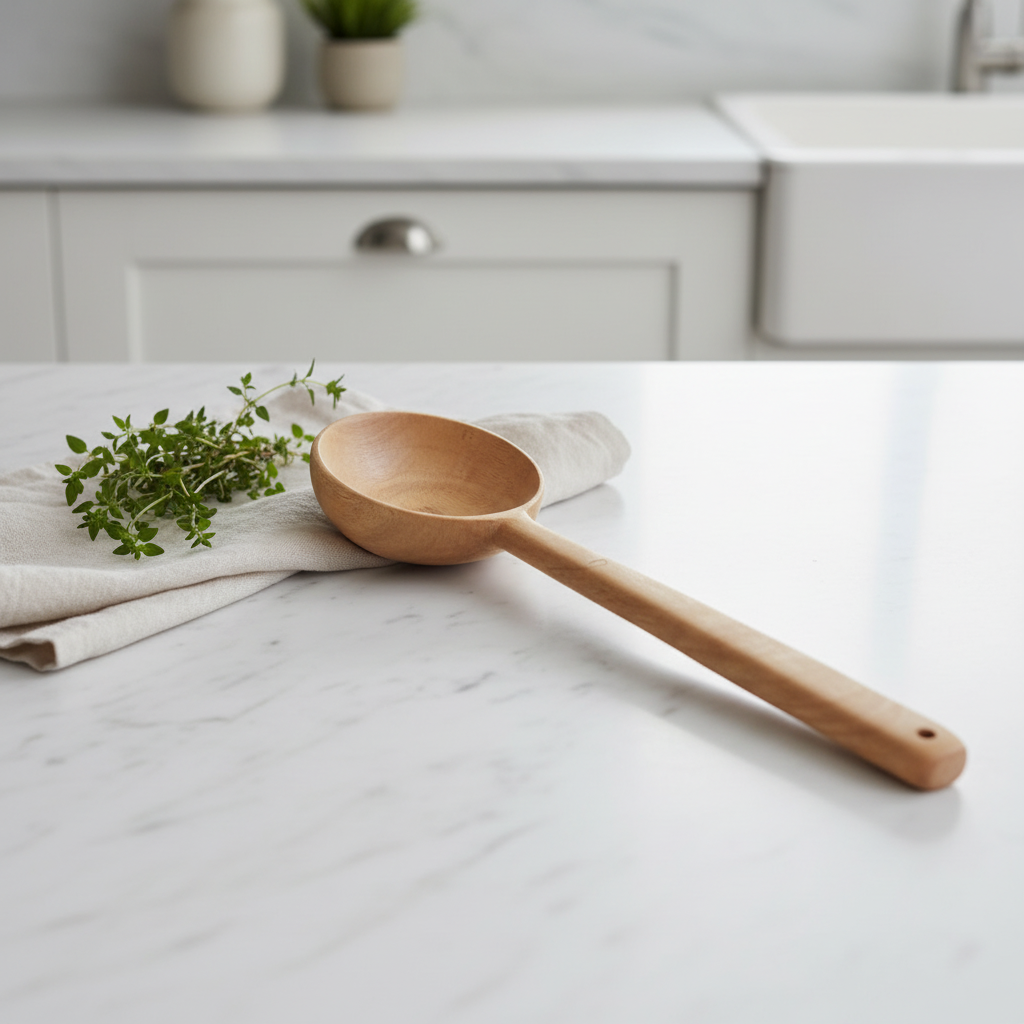 Neem Wood Gravy Ladle Nordic lifestyle