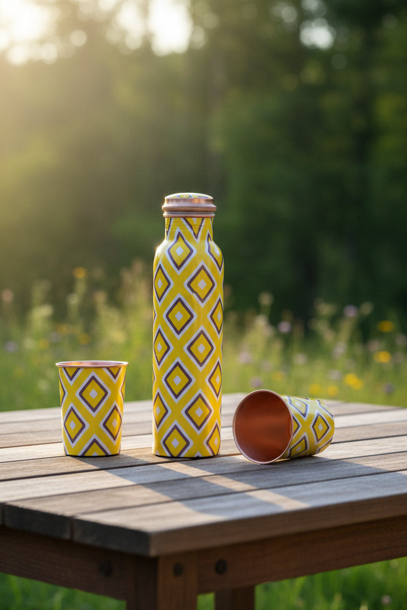 Neon Design Copper Set - Norwegian terrace lifestyle