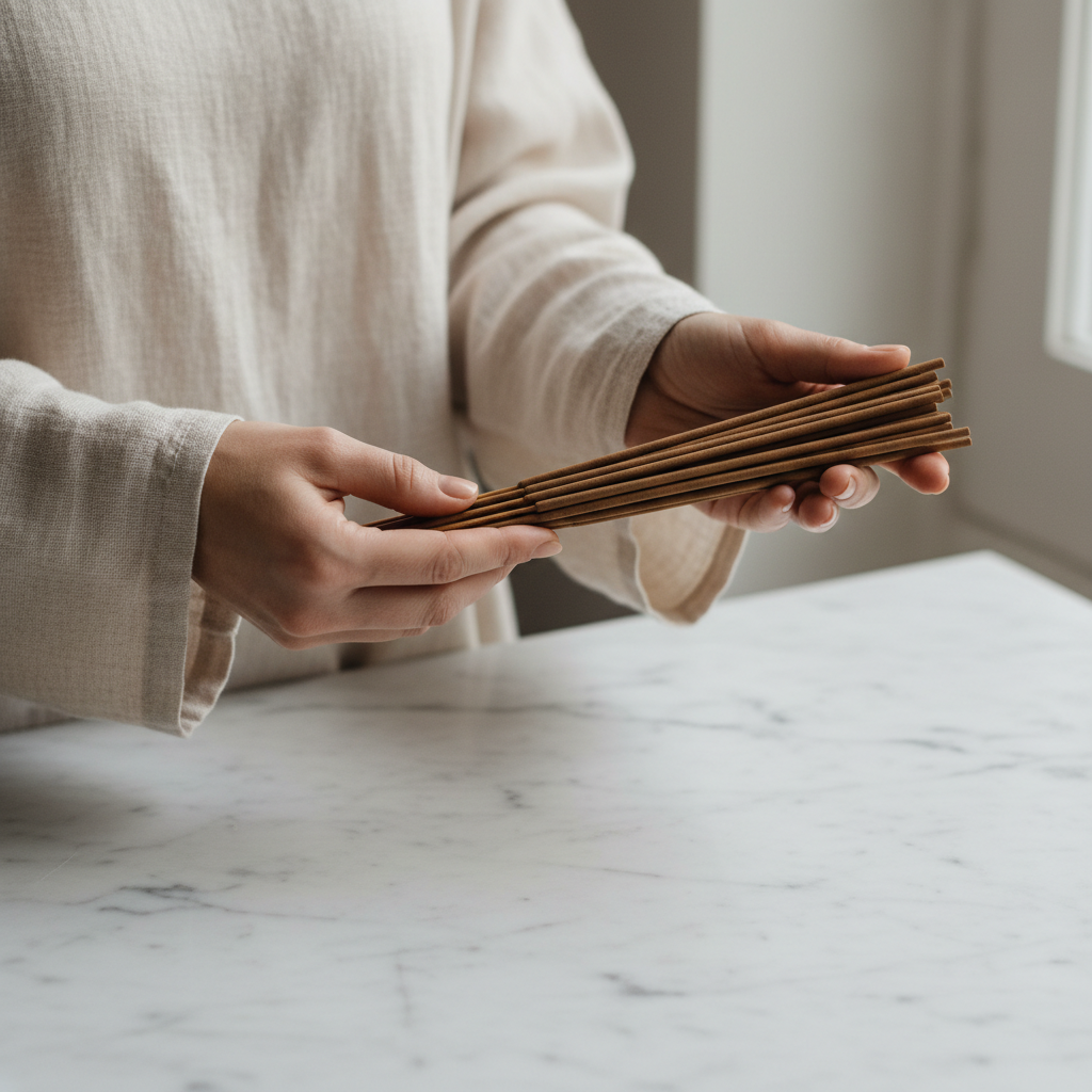 Palo Santo Sacred Wood Incense Sticks – 20 pcs | Nordic Home Wellness