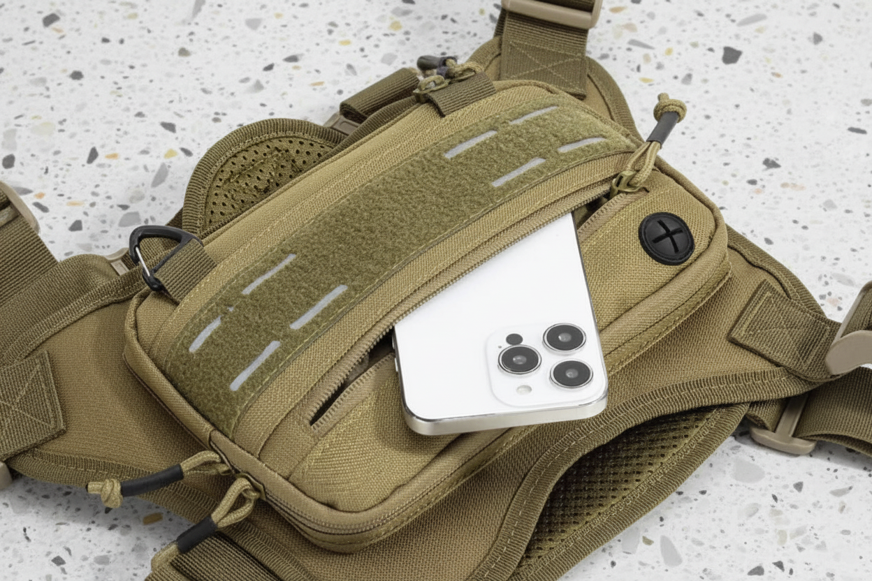 Tactical Chest Bag — Hands-Free Carry Vest