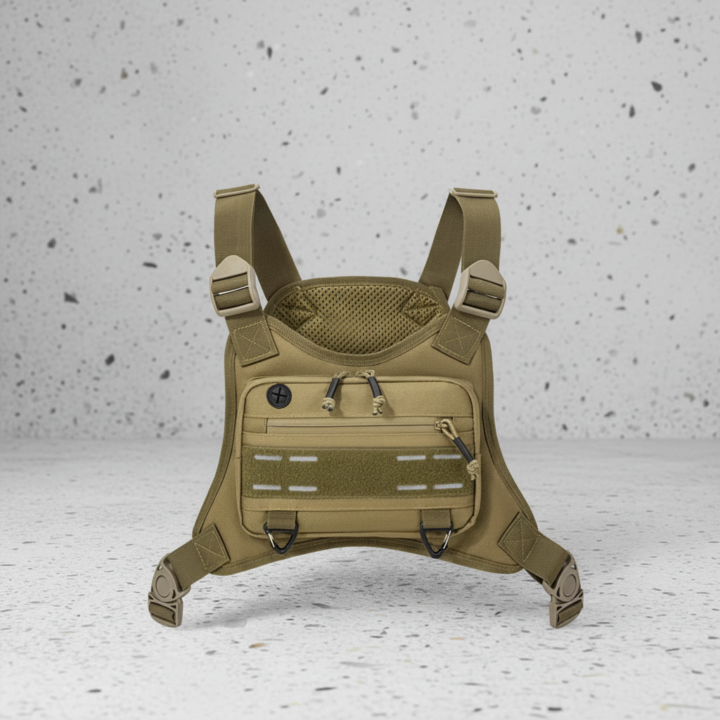 Tactical Chest Bag — Hands-Free Carry Vest