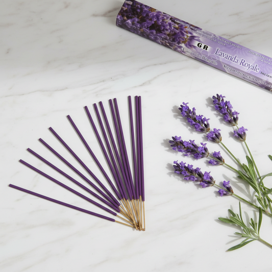 Lavender Incense Sticks – 20 pcs | Nordic Home Wellness