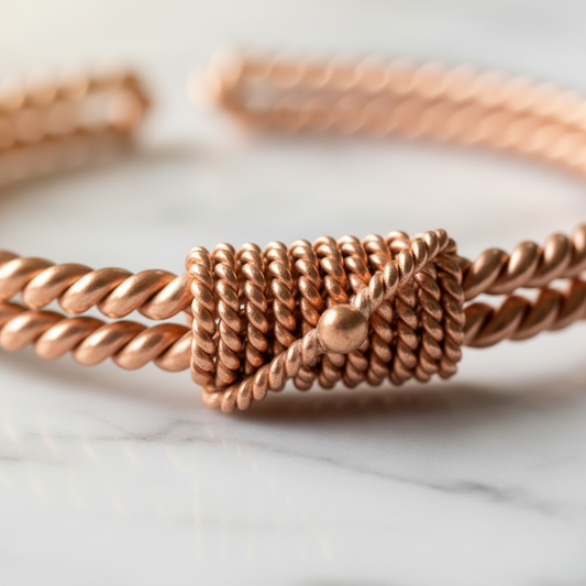 Copper Tensor Bracelet – Pure Copper | Sacred Frequency | Handcrafted