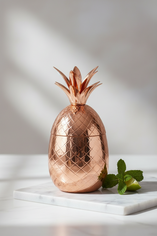 Pineapple Moscow Mule Mug — Copper Plated | 500ml & 900ml