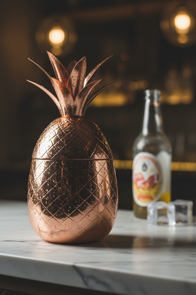 Pineapple Moscow Mule Mug — Copper Plated | 500ml & 900ml