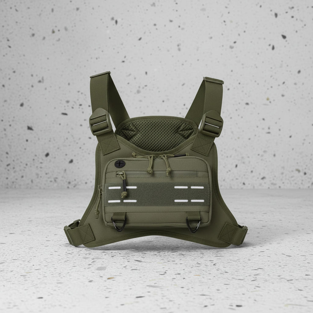 Tactical Chest Bag — Hands-Free Carry Vest