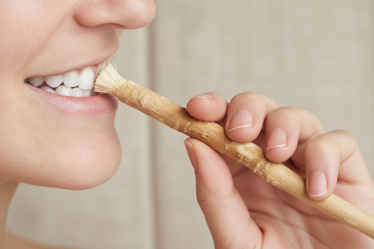 Natural Miswak Toothbrush | Ancient Arak Wood Stick