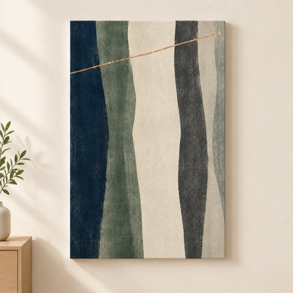 Northbound | Nordic Abstract Canvas Art