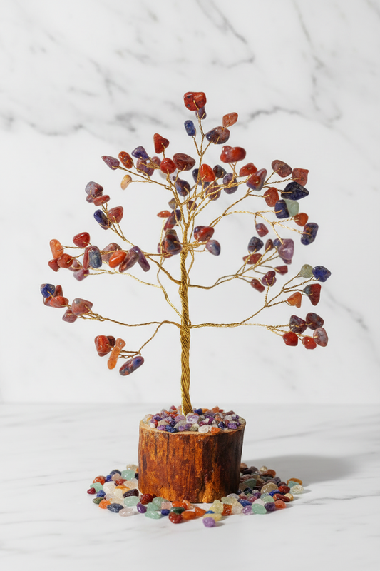 Seven Chakra Crystal Tree — Full Energy Alignment