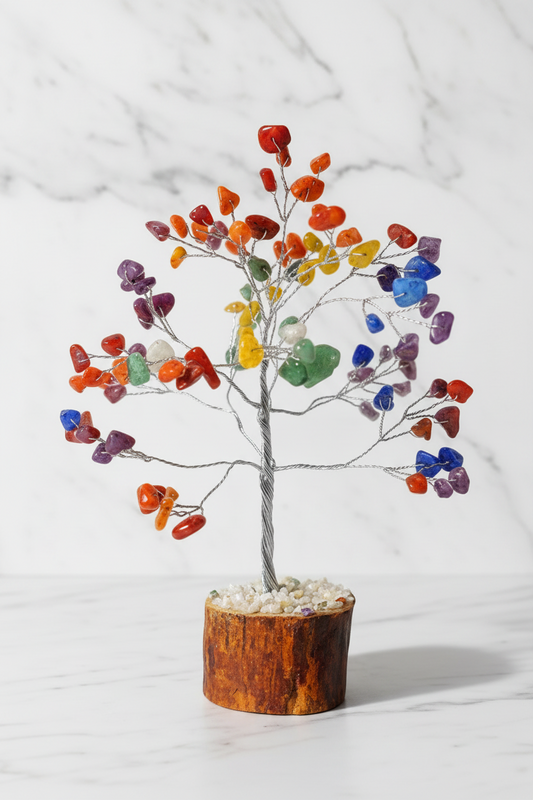 Seven Chakra Crystal Tree — Full Energy Alignment