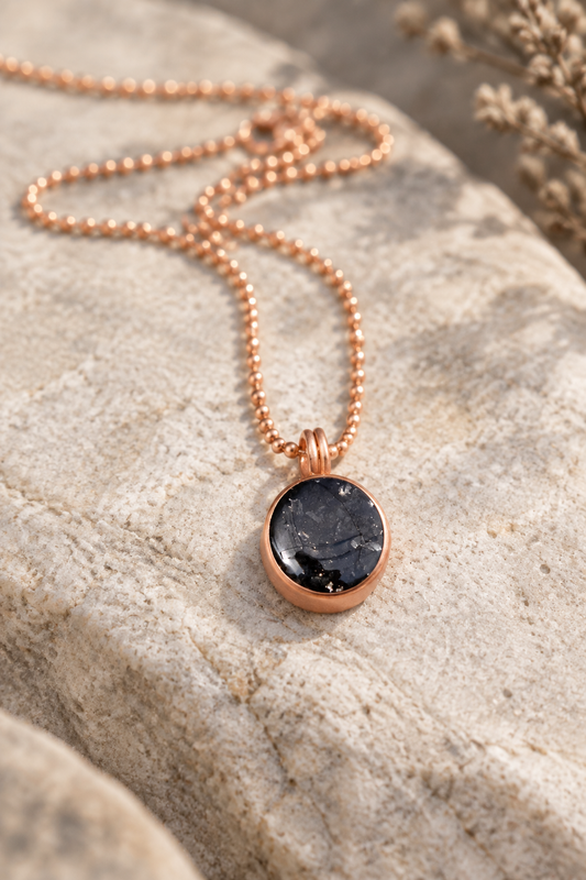 Elite Shungite & Copper Pendant Necklace
