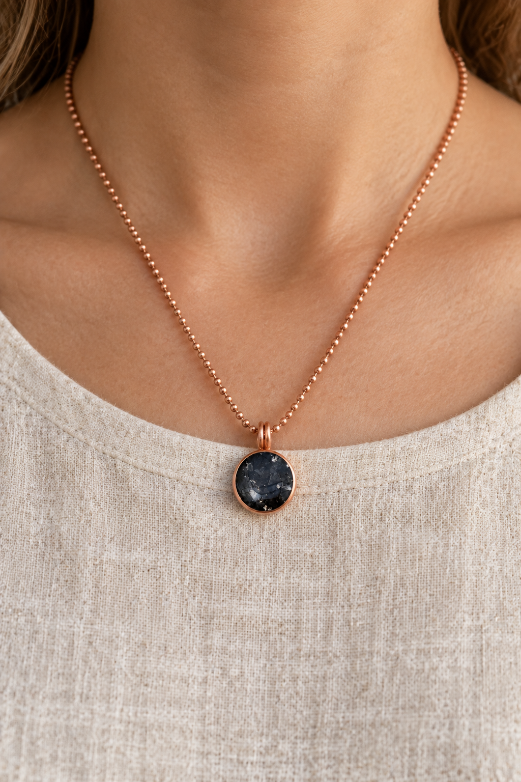 Elite Shungite & Copper Pendant Necklace