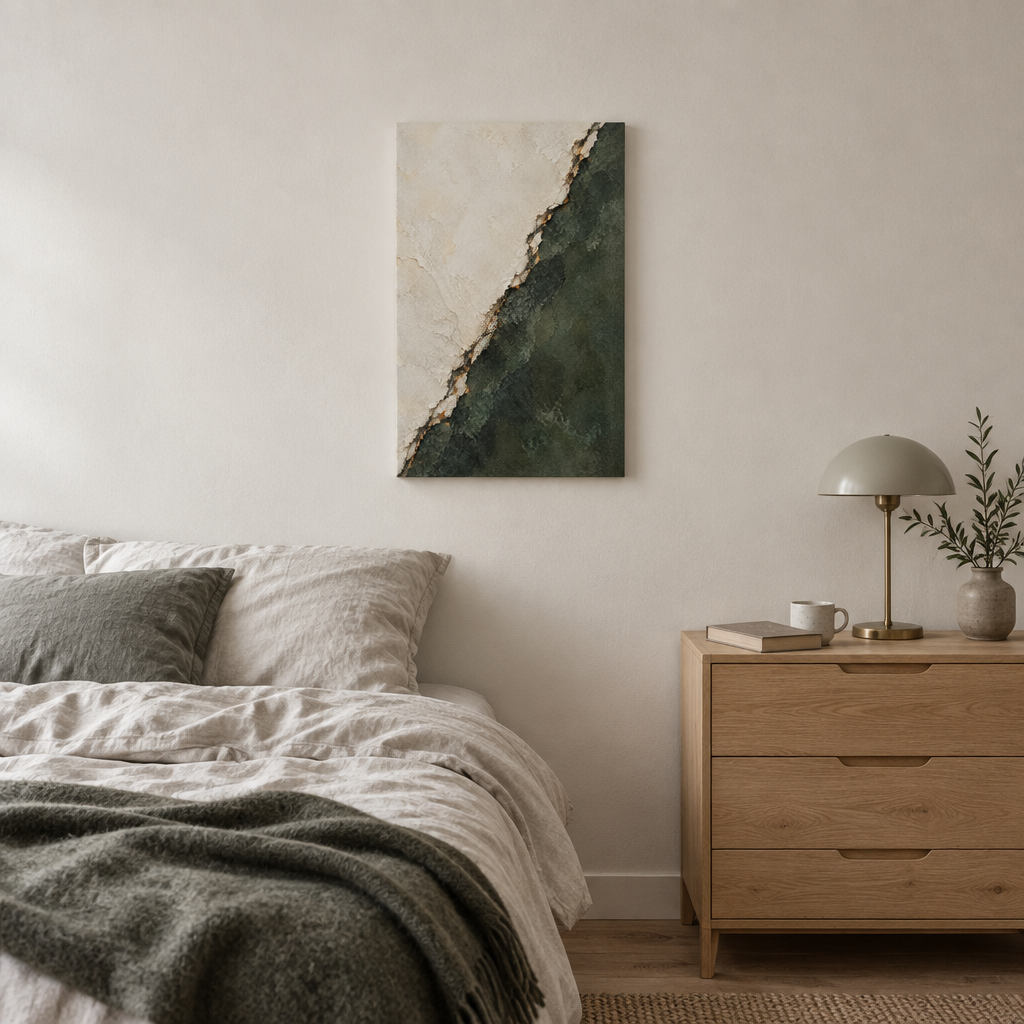 Soft Fault | Nordic Abstract Canvas Art