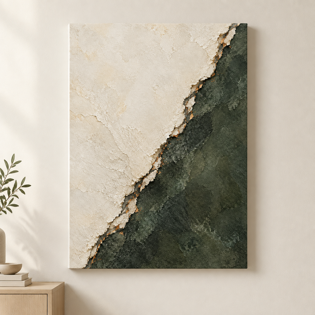 Soft Fault | Nordic Abstract Canvas Art
