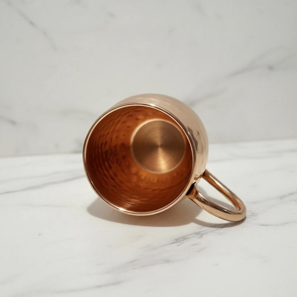 Moscow Mule Copper Barrel Mugs – Hammered Design | Set of 6, 8 or 12