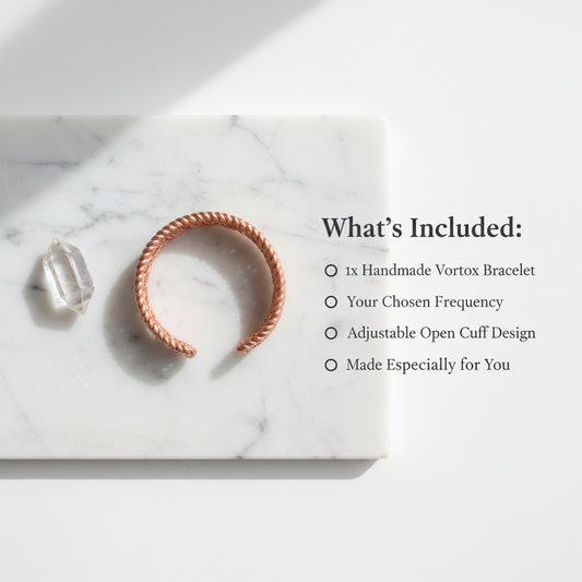 Tensor Vortex Bracelet – Pure Copper Energy Cuff