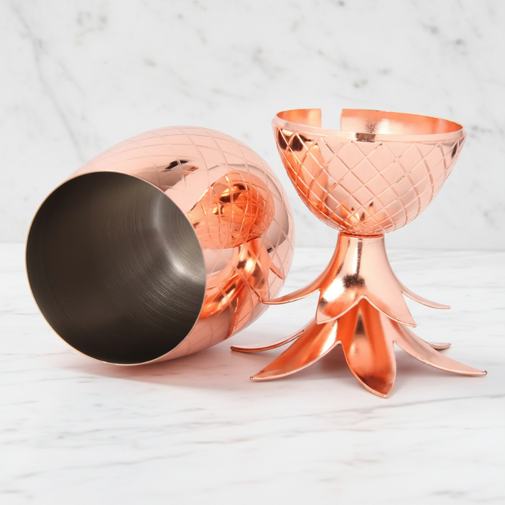 Pineapple Moscow Mule Mug — Copper Plated | 500ml & 900ml