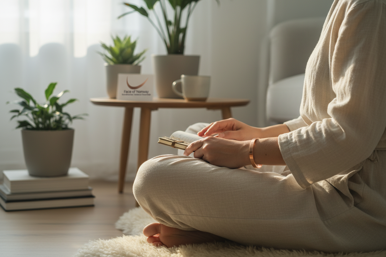 Premium Copper Bracelet & Ring Set | Grounding Wellness Jewelry | Gift Box Included
